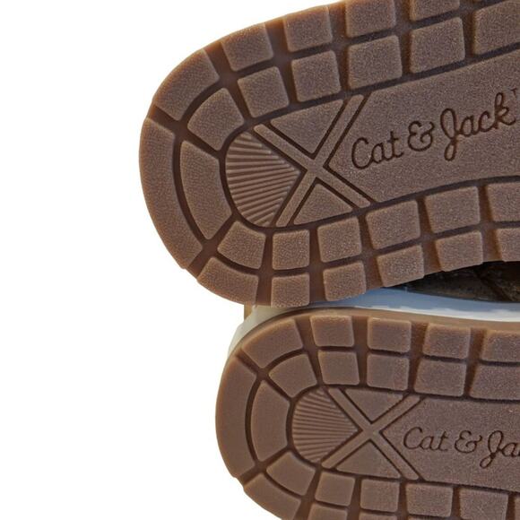 Cat and Jack Gold Reed Boots Fur Lined Winter Boots Toddler Size 6 - Picture 11 of 13